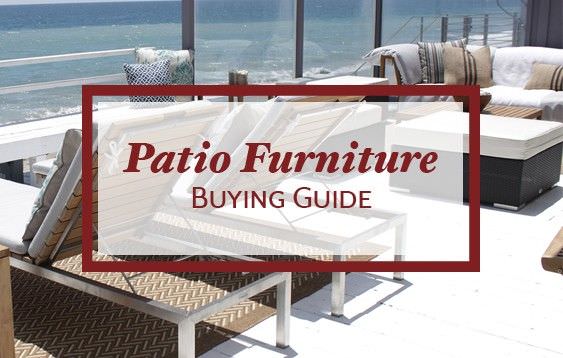 Patio Furniture Buying Guide