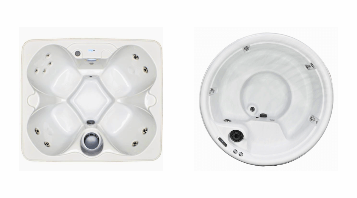 Example of FL's best hot tubs for small spaces