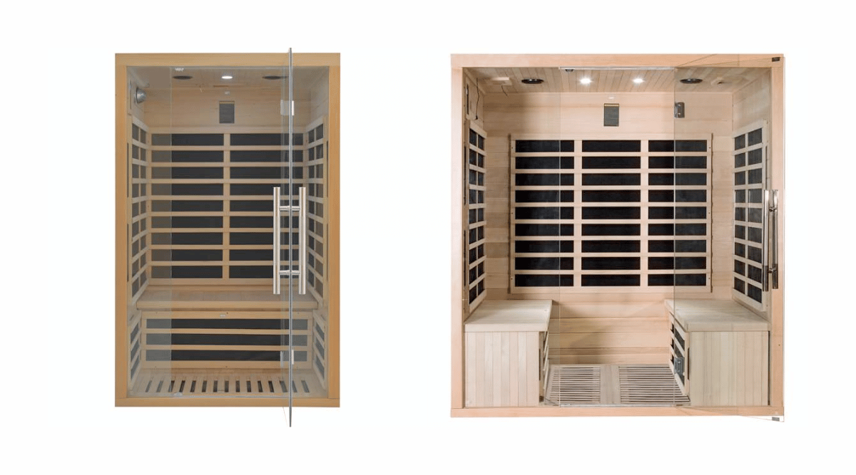 2-person and 4-person sauna benefits