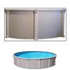 Cool Off this Summer in the Influence 24&apos;x54&quot; Above Ground Pool by Wilbar