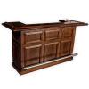 The Shadowy Sierra Finish Defines This Wood Bar from Leisure Select