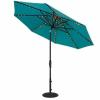 9' Starlight Collar Tilt Umbrella by Treasure Garden