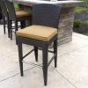 Island Bar Height Stools Set of Two by Leisure Select
