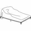 Double Chaise Lounge Water Resistant Cover by Treasure Garden