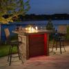 Marquee Fire Pit Island Table by Outdoor GreatRoom