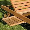 Sun Bed Chaise Lounge by Royal Teak Collection