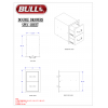Double Storage Drawer by Bull Grills