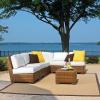 St. Barths 7-PC Corner Modular Sectional with Cushions by Panama Jack