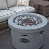 Urban Series Storm Grey Fire Pit by Bay Pointe Outdoors