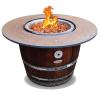 Reserve Wine Barrel Fire Pit Table by Vin de Flame