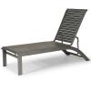 Kendall Strap Chaise Lounge by Telescope Casual