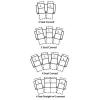 theater main line chart loveseats curved