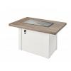 Havenwood Fire Table with gray glass cover