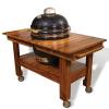 Acacia Wood Grill Cart by Saffire Grill Co.