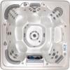 A 7-Person Spa with Patented Helix Jets, Ergonomic Design & Island Control Panel