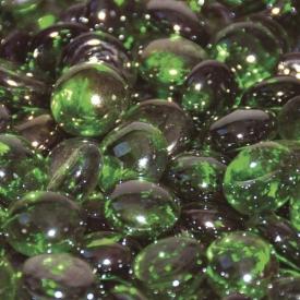 Emerald Green Luster Fire Beads by Leisure Select