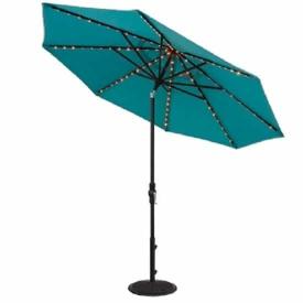 9' Starlight Collar Tilt Umbrella by Treasure Garden