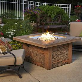 Sierra Fire Pit Table - Square by Outdoor GreatRoom