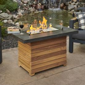 darien rectangular gas fire pit table with everblend top a 6sjr 1q