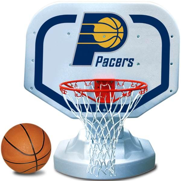 Bring Conseco Fieldhouse to Your Above Ground Pool with the Pacers BBall Game!