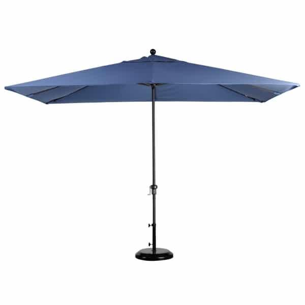 11' x 8' Rectangular Market Umbrella by Leisure Select