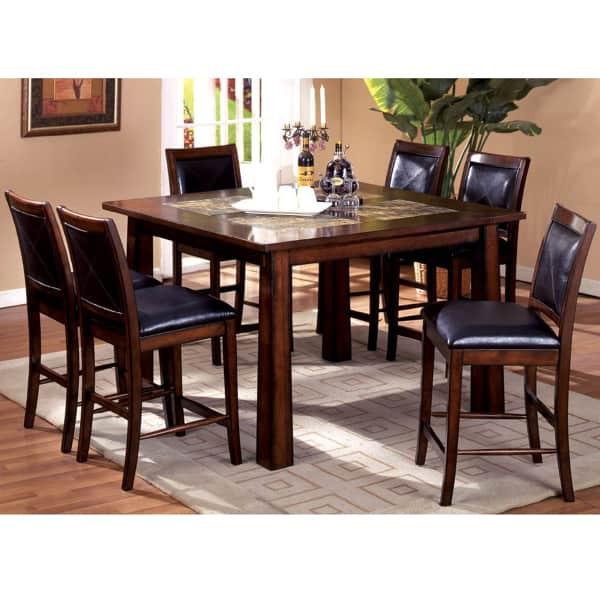 Seating For 6 With This High Quality High Top Dining Set