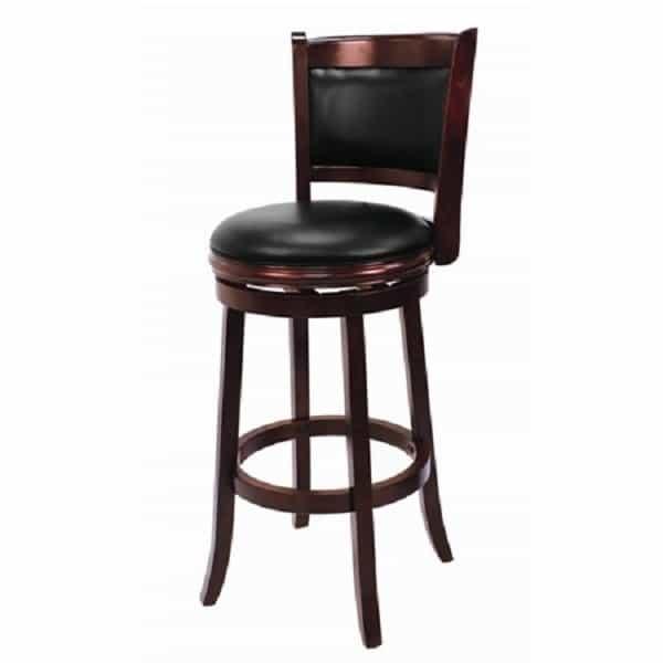 Backed Bar Stool - English Tudor by R.A.M. Game Room