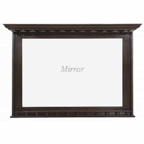 Bar Mirror - Cappuccino by R.A.M. Game Room