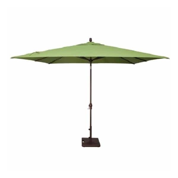 8' x 10' Auto Tilt Umbrella by Treasure Garden