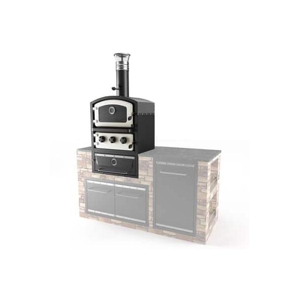 Fornetto Built-In Wood Fired Oven & Smoker by Fornetto