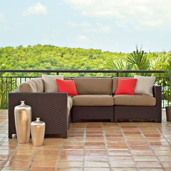La Vie Sectional Deep Seating by Telescope Casual