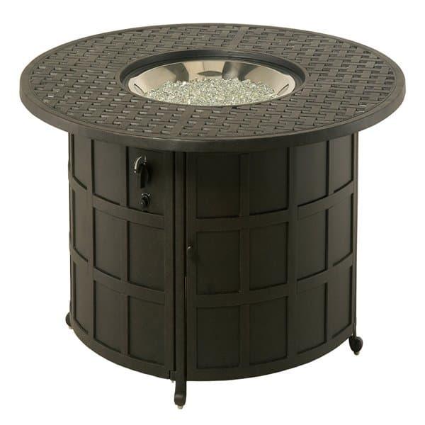 Newport Enclosed Gas Fire Pit by Hanamint