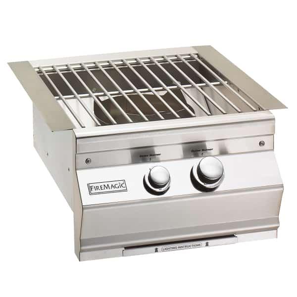 19" Built In Power Burner with SS Grid by Fire Magic Grills