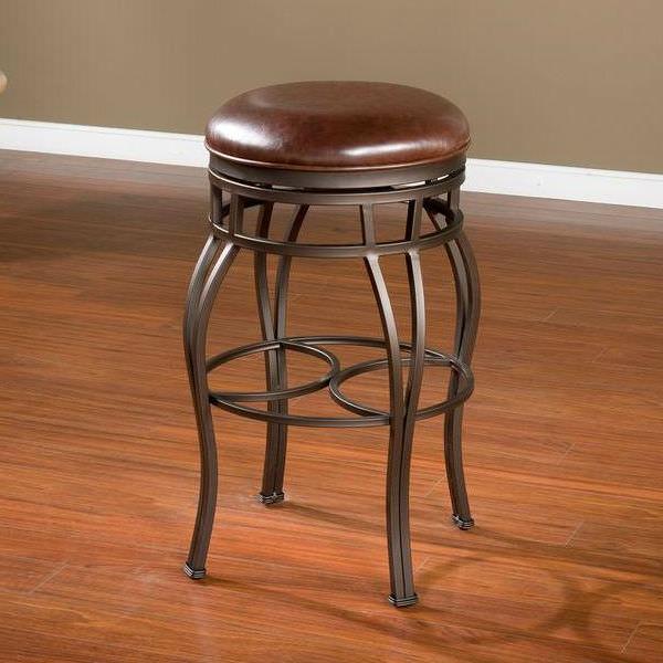 Bella Bourbon Backless Extra Tall Bar Stool by American Heritage