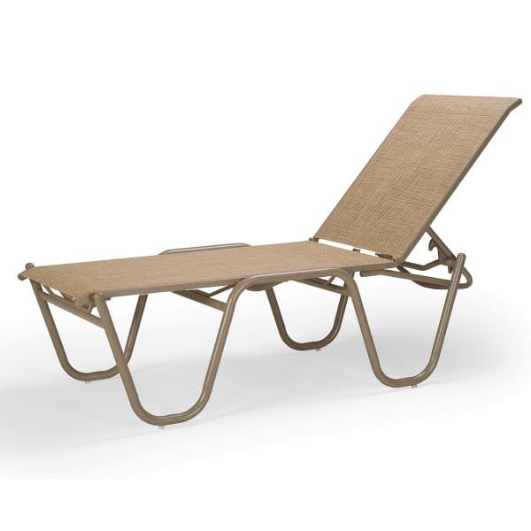 Reliance High Bed Sling Chaise Lounge by Telescope Casual