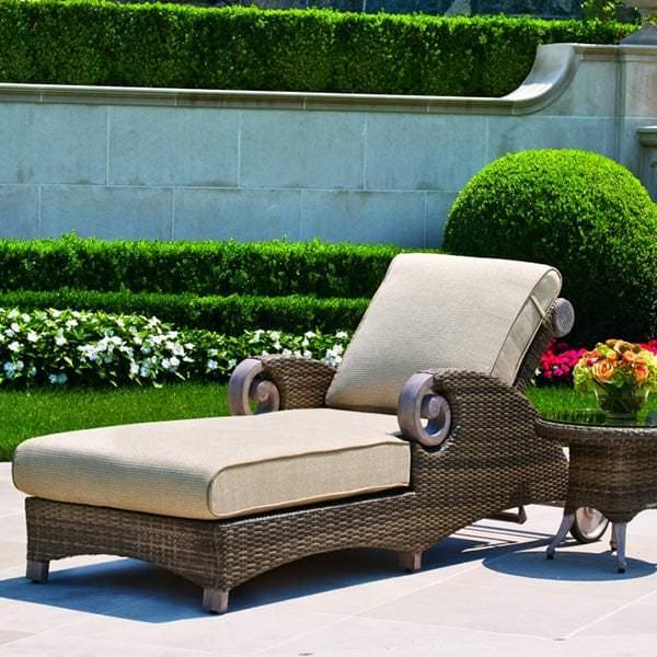 Grand Manor Chaise Lounge by Cast Classic