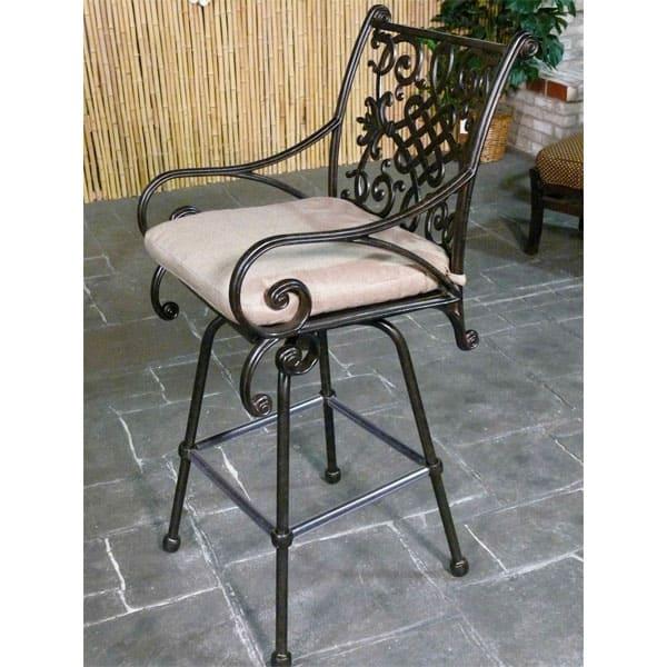 Traditionally Sized Counter Stool for Outdoors