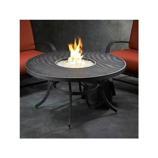 Nightfire Round Fire Pit Table by Outdoor GreatRoom