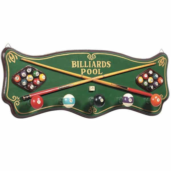 Billiards Coat Rack by R.A.M. Game Room