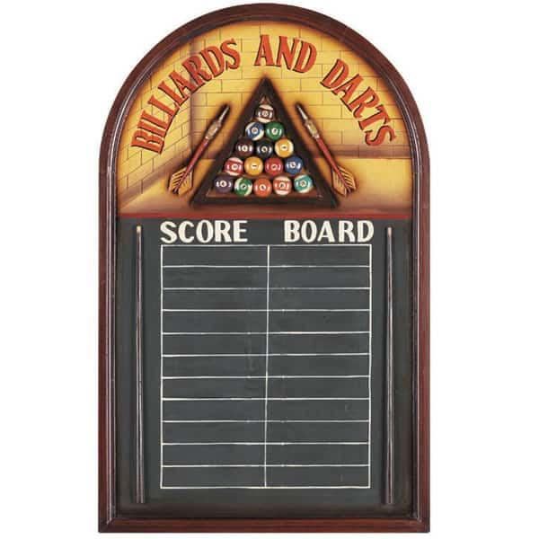 Billiards & Darts Scoreboard by R.A.M. Game Room