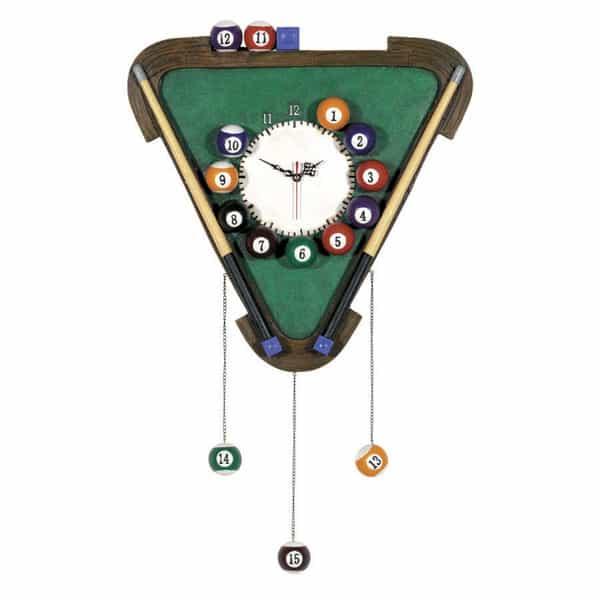 Billiards Wall Clock by R.A.M. Game Room