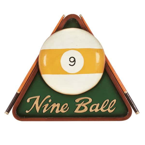 Nine Ball Wall Art by R.A.M. Game Room