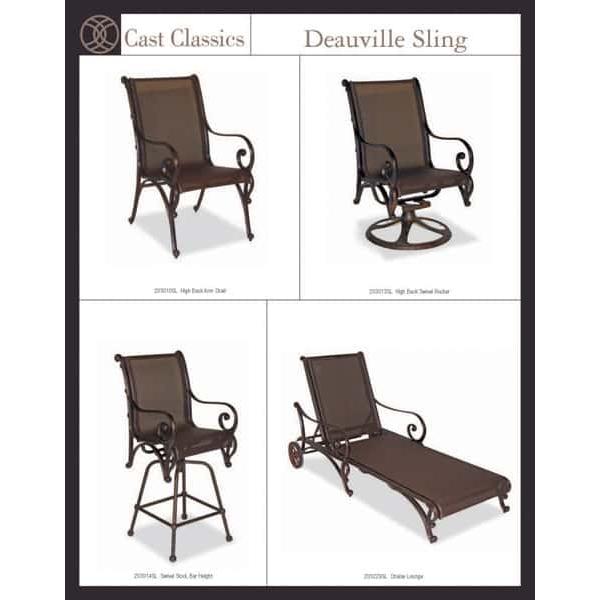 Simply the Best in Sling Outdoor Patio Bar Stools