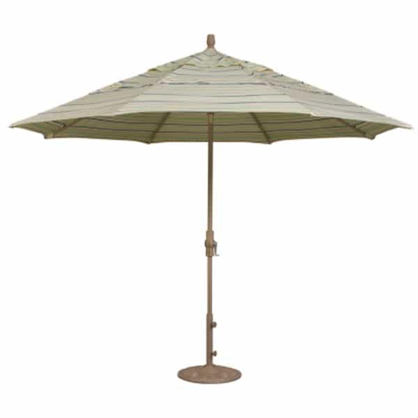 11' Collar Tilt Aluminum Umbrella by Treasure Garden