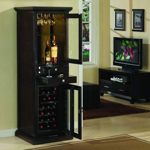 Furniture Style Wine and Spirits Cabinets Loaded With Features All at a Great Price and Free Shipping
