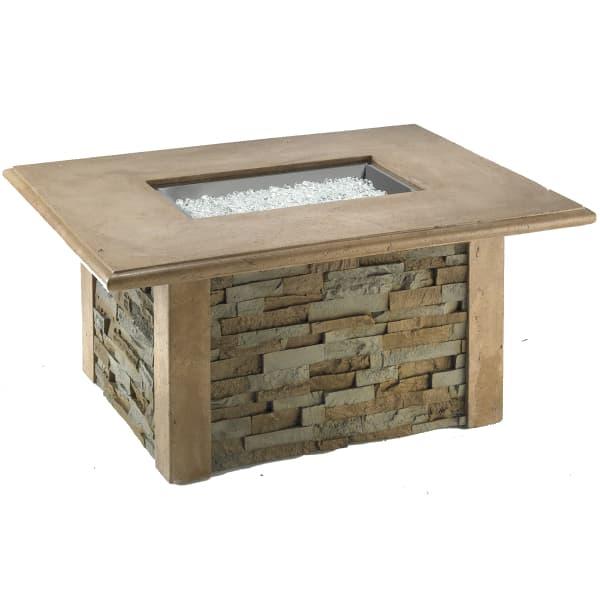 Sierra Fire Pit Table - Rectangle by Outdoor GreatRoom