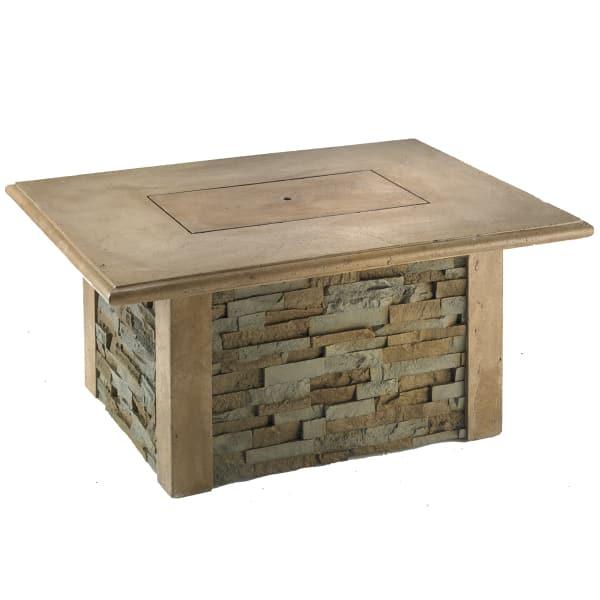 Sierra Fire Pit Table - Rectangle by Outdoor GreatRoom