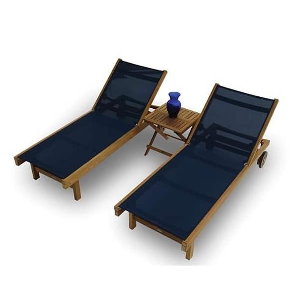 SunDaze Chaise Lounge by Royal Teak Collection