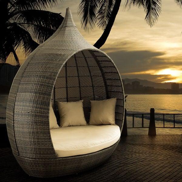 Martinique Beach Daybed by Zuo Modern