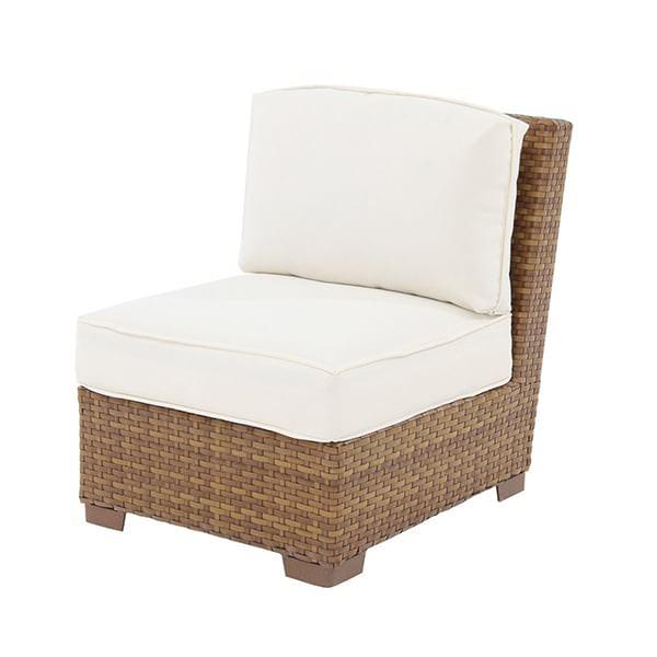St. Barths Modular Armless Chair with Cushions by Panama Jack